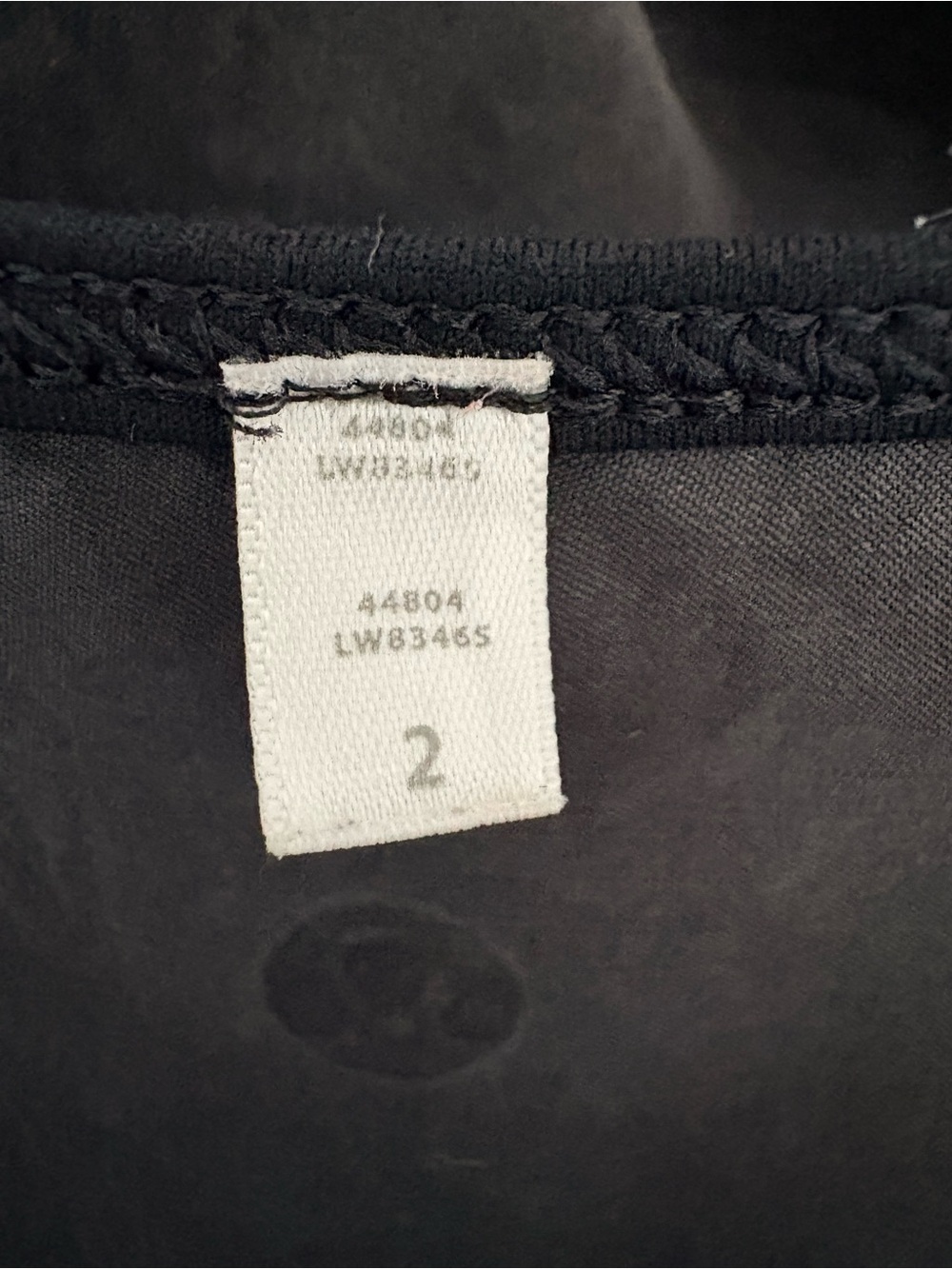 Lululemon Blissed Out Tank Dress Sz 2  Black Gray EUC - Picture 6 of 11